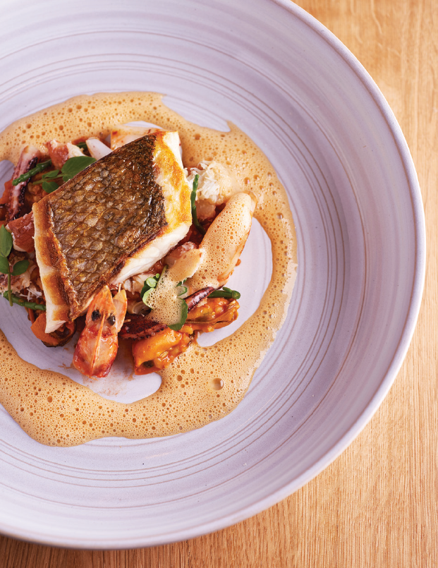 Paella With Norfolk Seabass