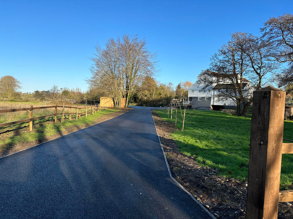 New Car Park From Entrance